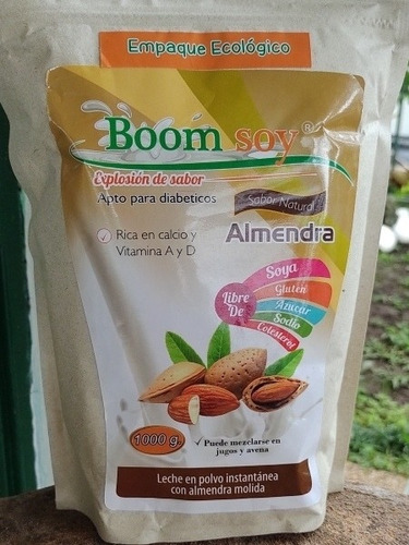 Leche Almendra Boomsoy X 1000gr - Kg a $100