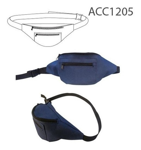 ( Moldes De Ropa)  Bolso Banano Clasico Acc 1205