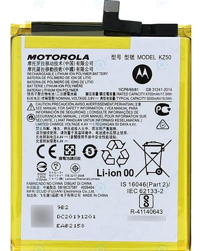 Bateria Pila Motorola Moto G8 Power Xt2041 Kz50