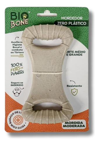 Biobone Mordedor Resistente Bagaço De Laranja Para Cães G