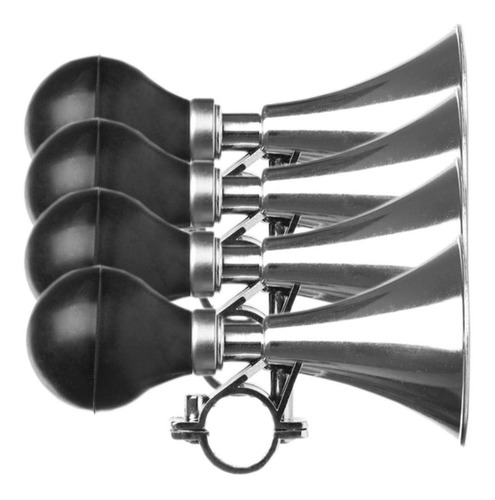Timbre De Aire Modernos, Mxnrk-004, 4 Pzas, Negro, 15x7cm, S Color Negro