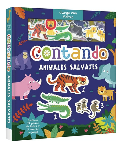 Libro- Contando Animales Salvajes -original