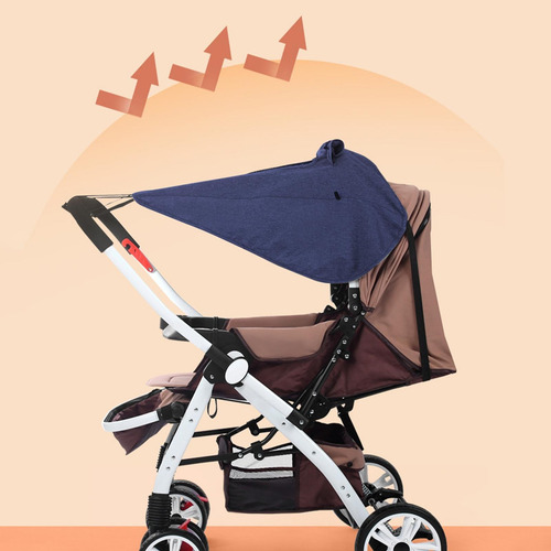 Capa De Sol Universal Para Carrinho De Bebê, Guarda-sol De