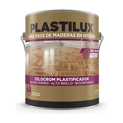 Plastilux Celocrom Laca Ureica X1 Litro Pintu Don Luis Mdp