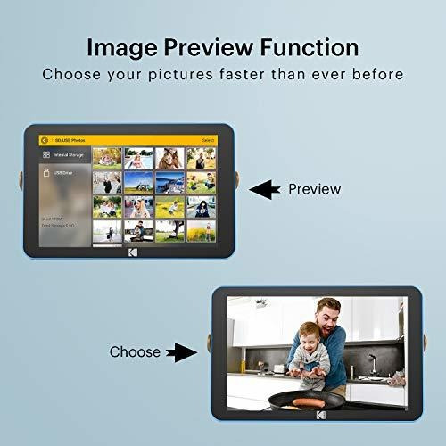 Cuadro Digital Kodak Rwf108 10 16gb Ips Touch -negro