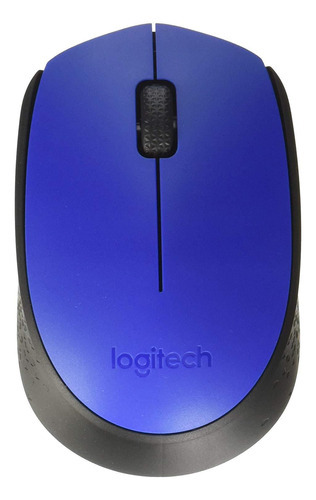 Mouse M170 Logitech Inalámbrico Receptor Usb Color Azul/negro