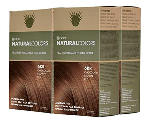 Coloración Permanente Cab Onc Naturalcolors 6kr Marrón Choco