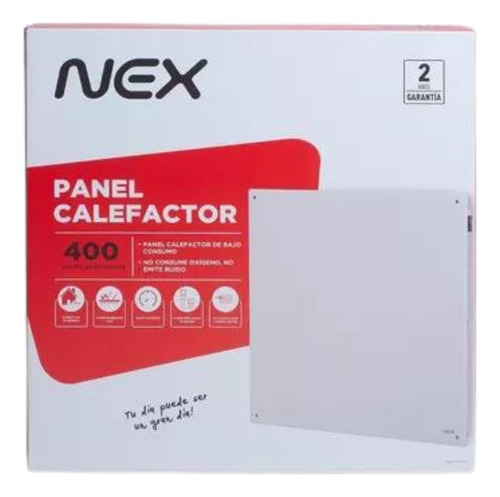 Panel Eléctrico Ph002 400w Bajo Consumo Impermeable Nex
