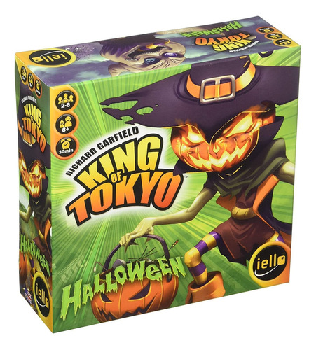 Iello Juego De Mesa De Estrategia De Halloween King Of Tokyo