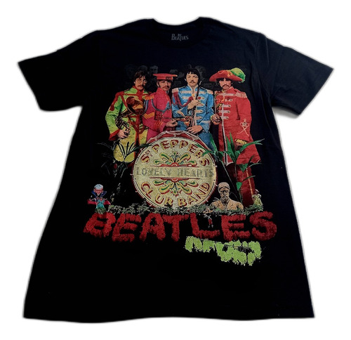 The Beatles Sargent Peppers Polera M/l/xl Blackside 