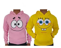 Comprar Duo 2 Sudaderas Bob Esponja Y Patricio Pareja Amigos Novios 