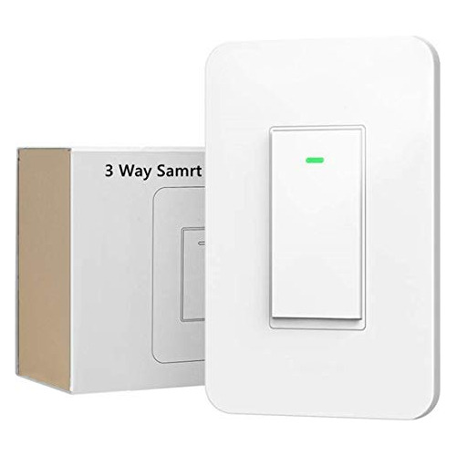 3-way Smart Wall Light Switch Compatible Con  Alexa Google 