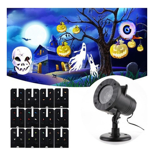 Gift 12 Patterns Outdoor Laser Projector Disco Lights