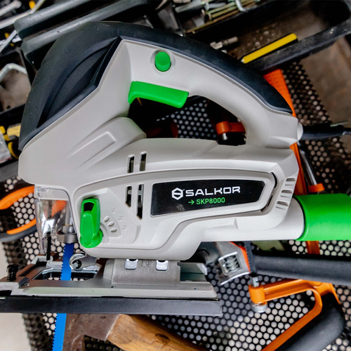 Imagen 10 de 12 de Sierra Caladora Pendular 800w 3000rpm Salkor Skp8000