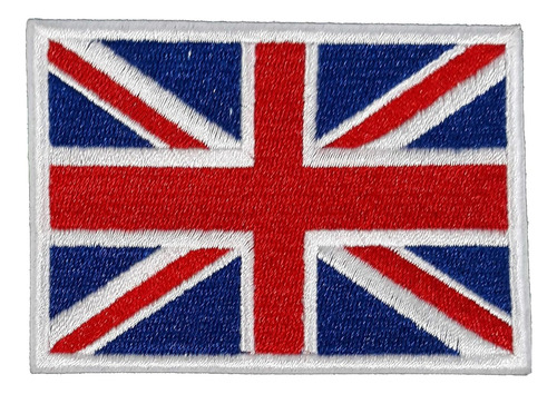 Parche Bordado Termoadhesivo Bandera Reino Unido 