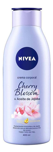 Crema Corporal Nivea Cherry Senses Humectante 400ml