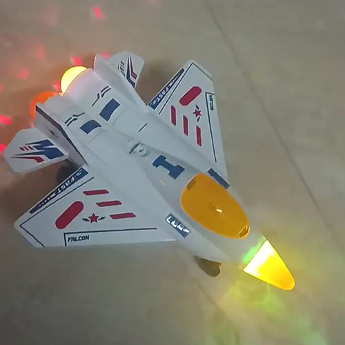 Lz Aeronave 360 Rotación Con Música Y Luces Avión Para