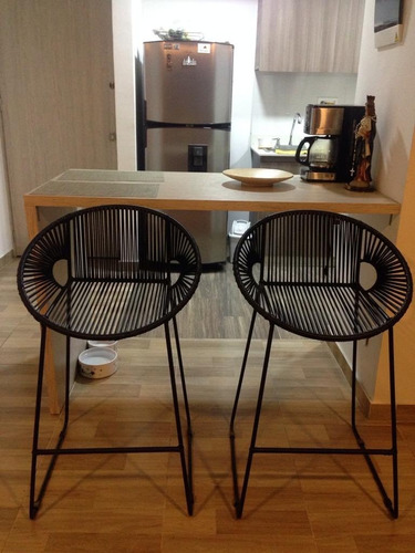 Silla Para Barra, Cocina, Restaurante Tejido Sintético