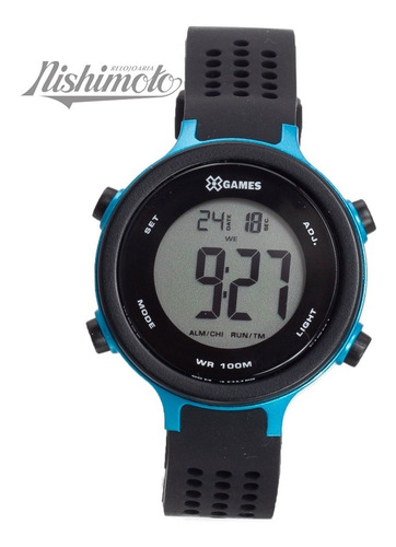 Relógio X-games Masculino Digital Xkppd080 Azul Pequeno
