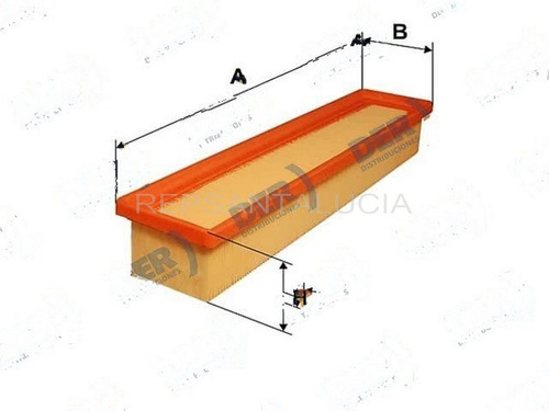 Filtro Aire Renault Clio Ii Año 2005/.. 1.2 16v (a1157pur)