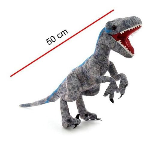 Peluche Blue Dino 50cm - Original Phi Phi Toys