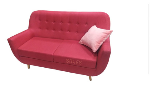 Sillon Bora 2 Cuerpos Moderno Diseño Recto