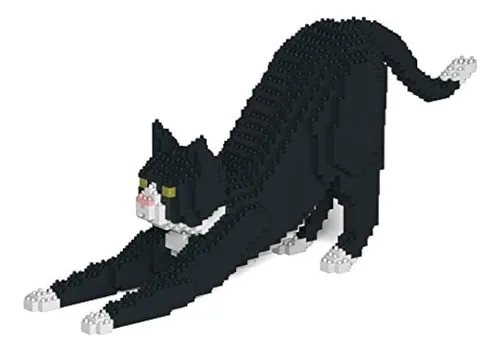 Jekca Tuxedo Cat 04s | Bloques De Construcción De Plástico |