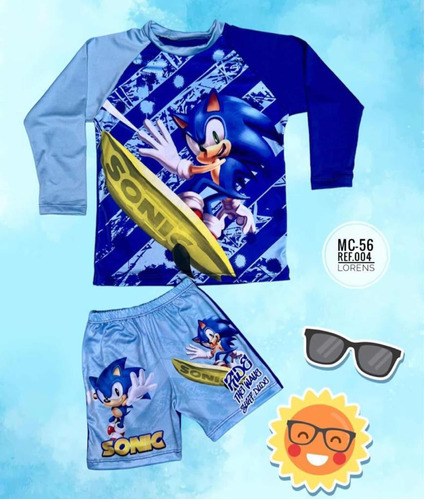 Traje De Baño Sonic