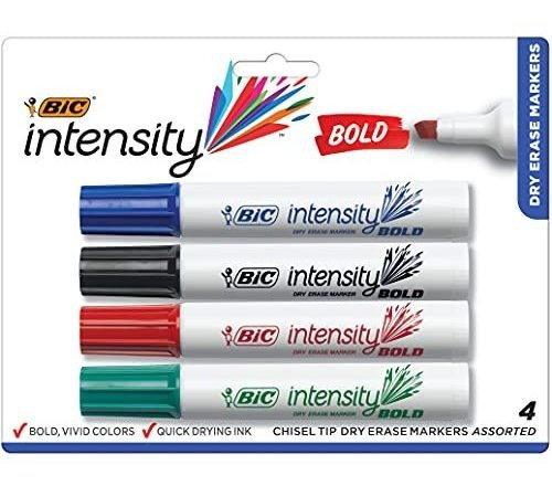 Bic Gran Erase Bold Marcador Borrado En Seco, Estilo Del Tan