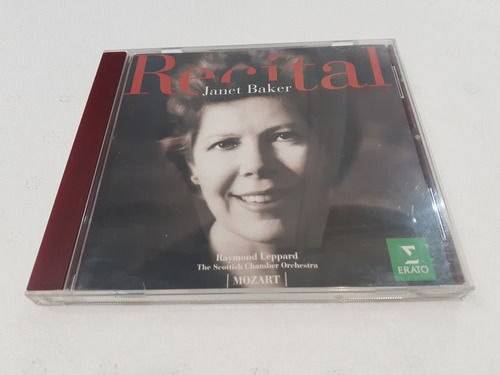 Recital, Janet Baker - Cd 1985 Alemania Excelente 8/10