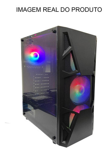 Gabinete Gamer Hedmax Fans Rgb