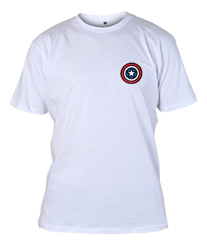 Remera Algodon - 0408 Super Minimal 44 - Capitán América