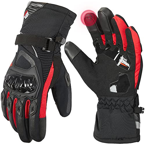 Guantes De Motocicleta De Invierno, Impermeables, Panta...