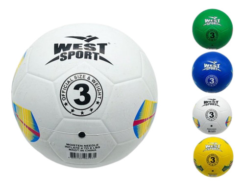 Pelota Fútbol West Talle 3 Alta Calidad Promocion