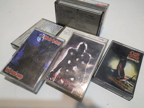 Casetes Música Lote Heavy Metal X 8 U Muy Bueno! (Usado)