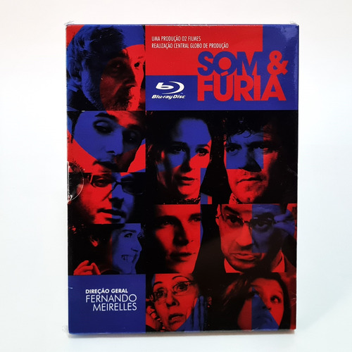 Blu Ray Som & Fúria Série Tv Globo 2 Discos Lacrado Tk0f