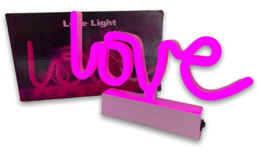 Letrero Led Luminoso Love