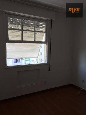 Apartamento Com 2 Dormitórios Para Alugar, 120 M² Por R$ 3.600,00/mês - Gonzaga - Santos/sp - Ap6155