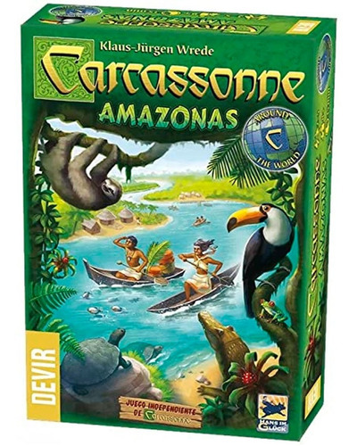 Carcassonne Amazonas Devir Portugues Jogo De Tabuleiro