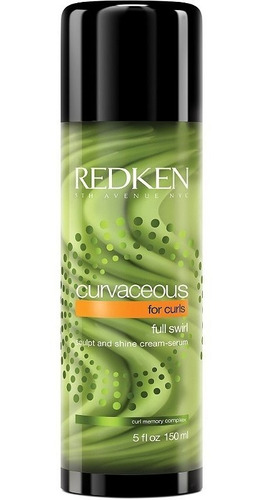 Redken Curvaceous Full Swirl, Serum Cremoso Para Rulos