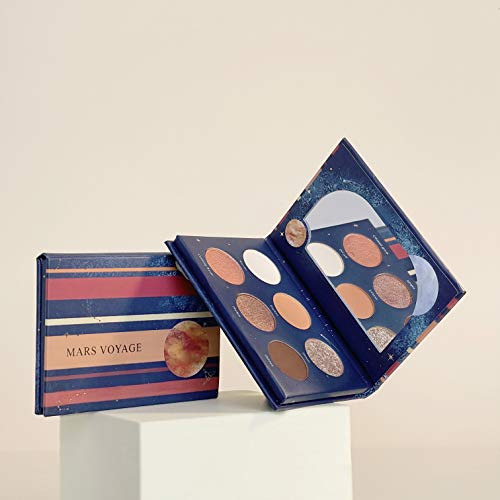 Mars Voyage Small Eyeshadow Palette Con 6 Mini Sombras De Oj