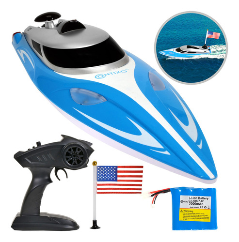 Contixo T2 Rc Boat Barco De Control Remoto, Barco De Carrera Color Validar descripción