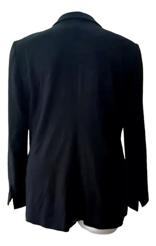 Blazer Saco Puño Abierto Corte Regular Mujer Talla 18 / Xxl