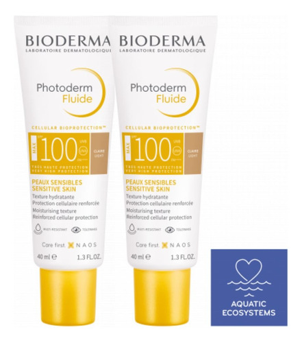 Bioderma Photoderm Max Fluide Spf100+ Claire - 40ml