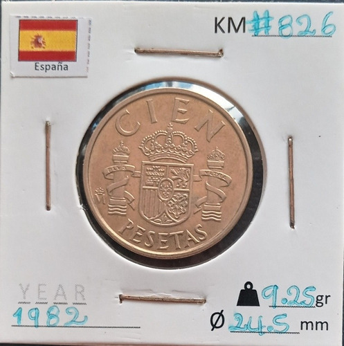 España Moneda De 100 Pesetas Año 1992