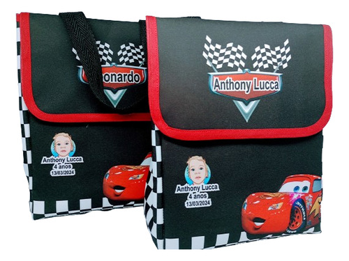 10 Bolsa Termica Lembrancinha Aniversário Infantil Carros