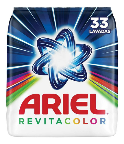 Detergente Ariel Revitacolor En Polvo 4 Kg