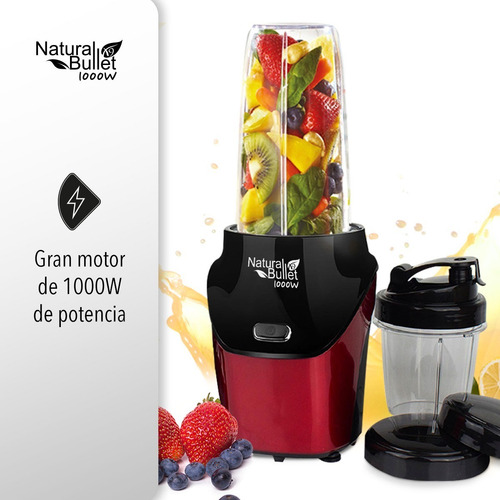 Imagen 6 de 7 de Procesador De Alimentos Natural Bullet 1000 Tipo Nutribullet