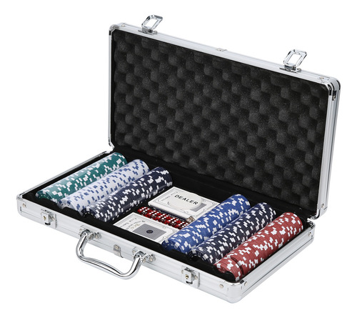 Poker Set 300 Fichas Spin Master