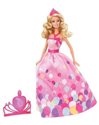 Barbie Cumpleaños Princesa Muñeca Set De Regalo
